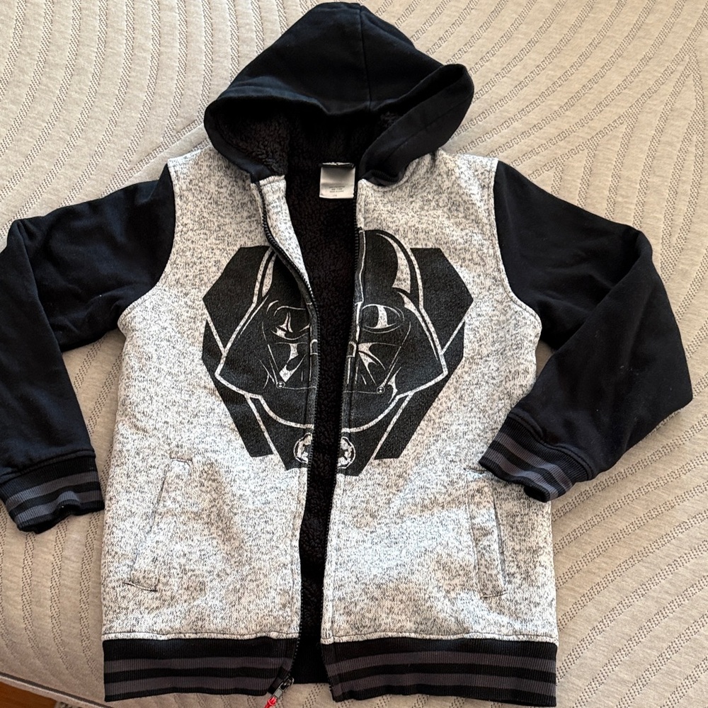 Star Wars Kids Black and Gray Hoodie YL